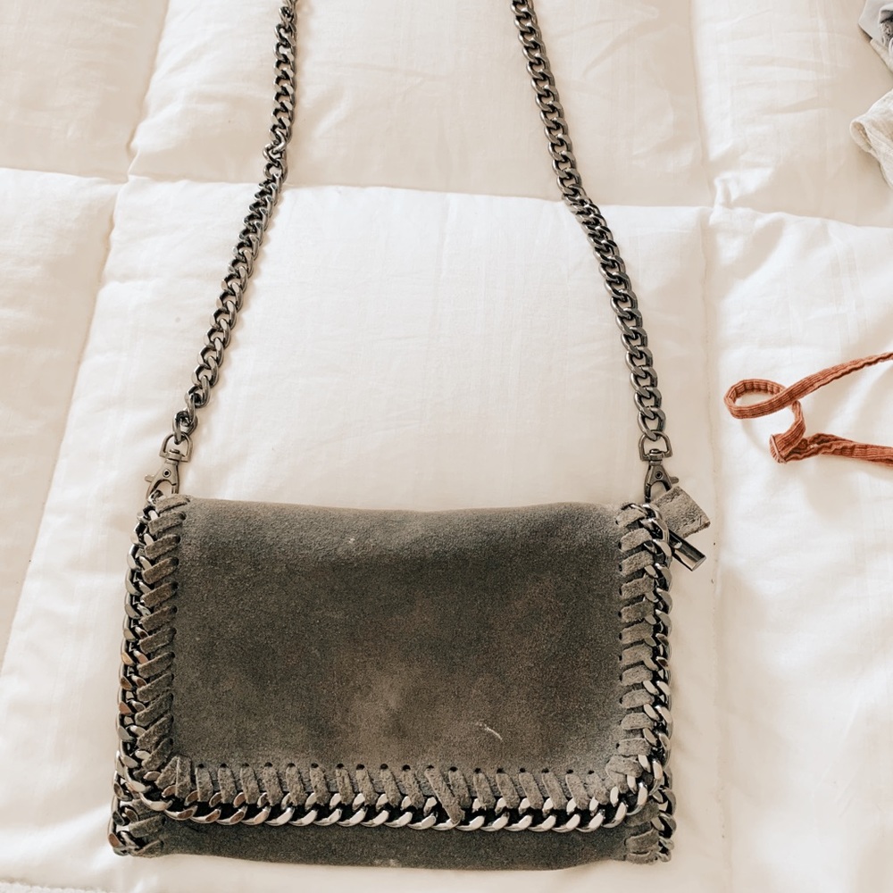 Grey purse